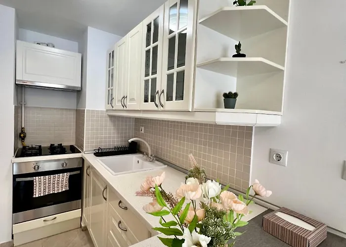 Blossom Nest - 1br With Terrace And Underground Parking * ブカレスト