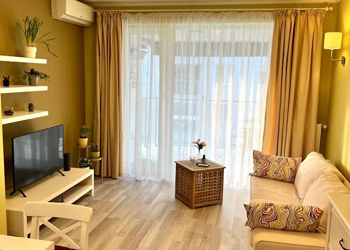 Appartamento Blossom Nest - 1br With Terrace And Underground Parking Bucarest
